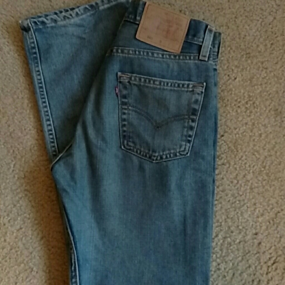 Classic Levis 501 Button fly Jeans