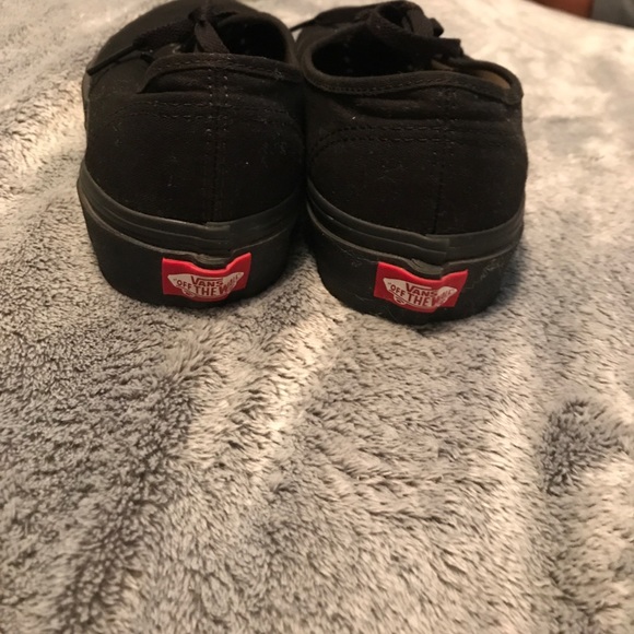 Black Vans - Picture 2 of 3