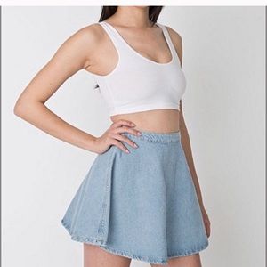 AA Denim Circle Skirt