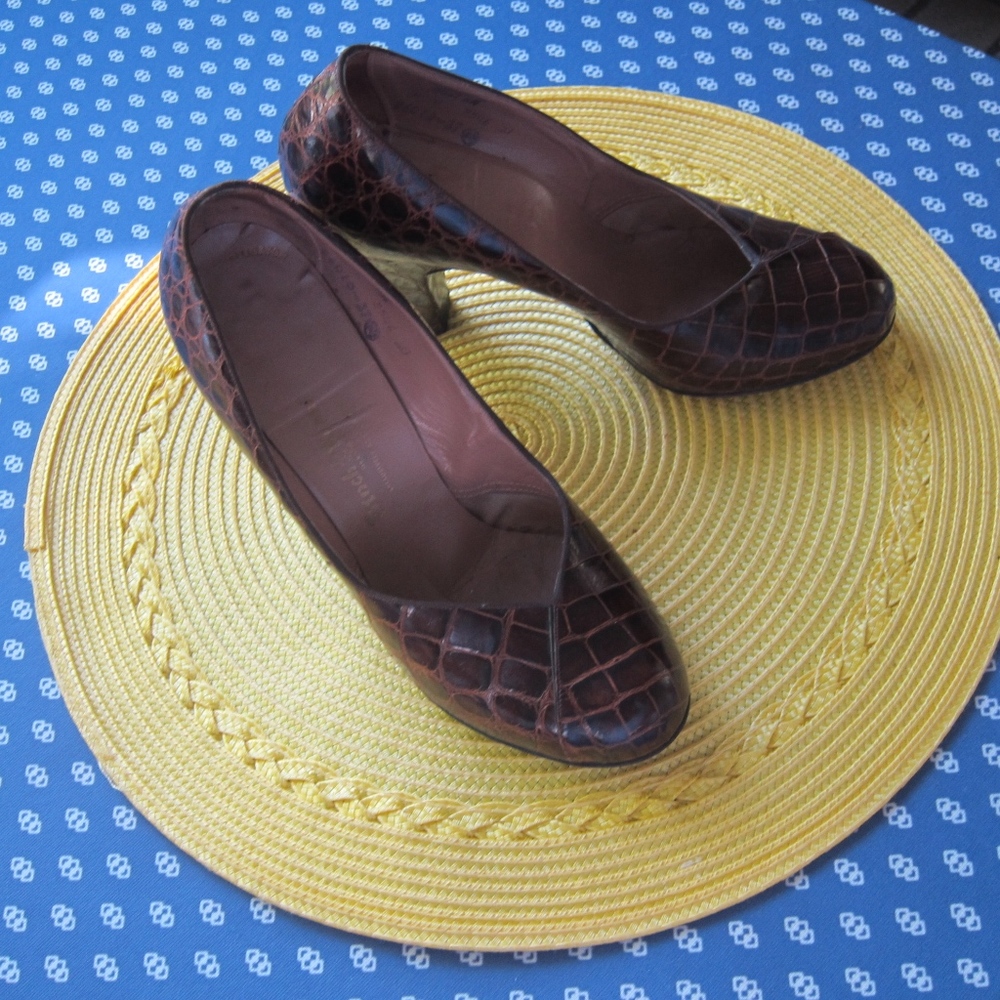 Vintage Alligator heels
