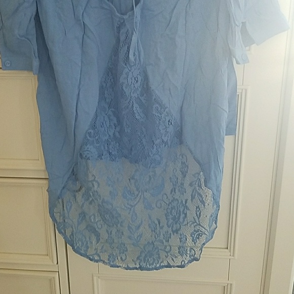 🩵 Gorgeous Boho High Low Top - Picture 6 of 8