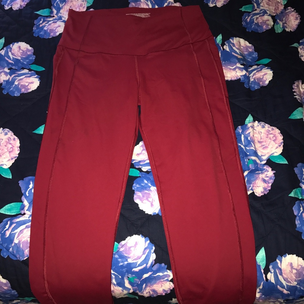 VSX Large Red Knock Out Pocket leggings