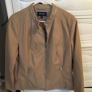 Tan lightweight jacket
