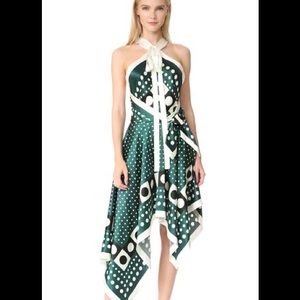 Monse Silk Dot Print Dress NWOT