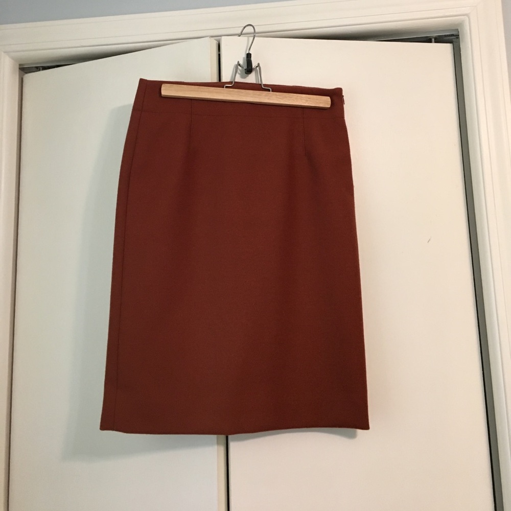 J. Crew Suiting Wool pencil skirt