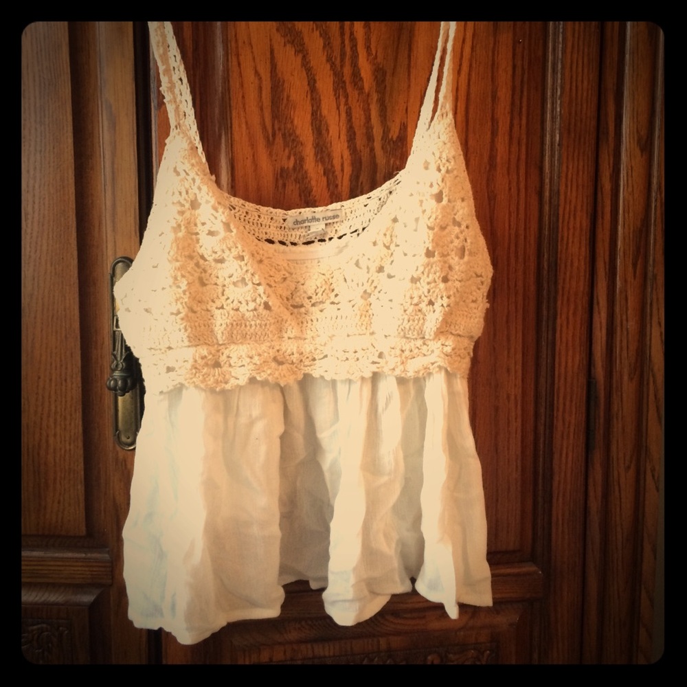Crochet tank top