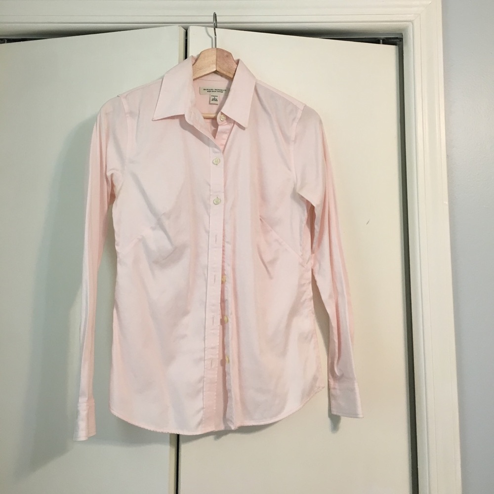 Banana Republic Pink button down shirt