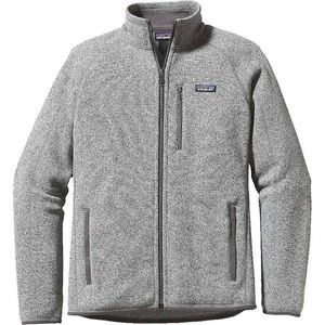 Men's Patagonia Better Sweater in stonewash grey