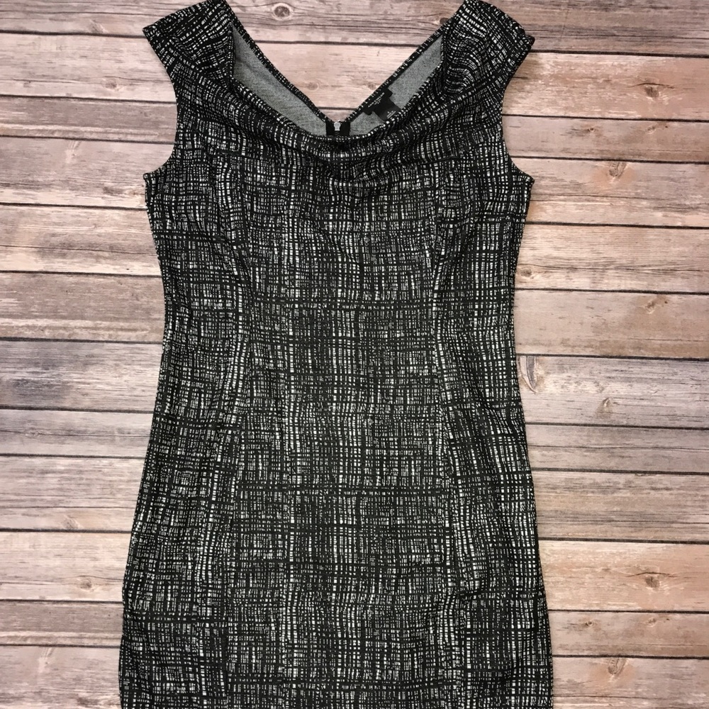 Black and white dress