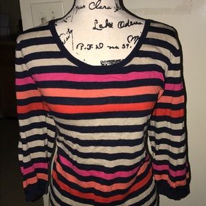 Colorful Fall Sweater NWOT