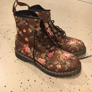 Floral Doc Martens