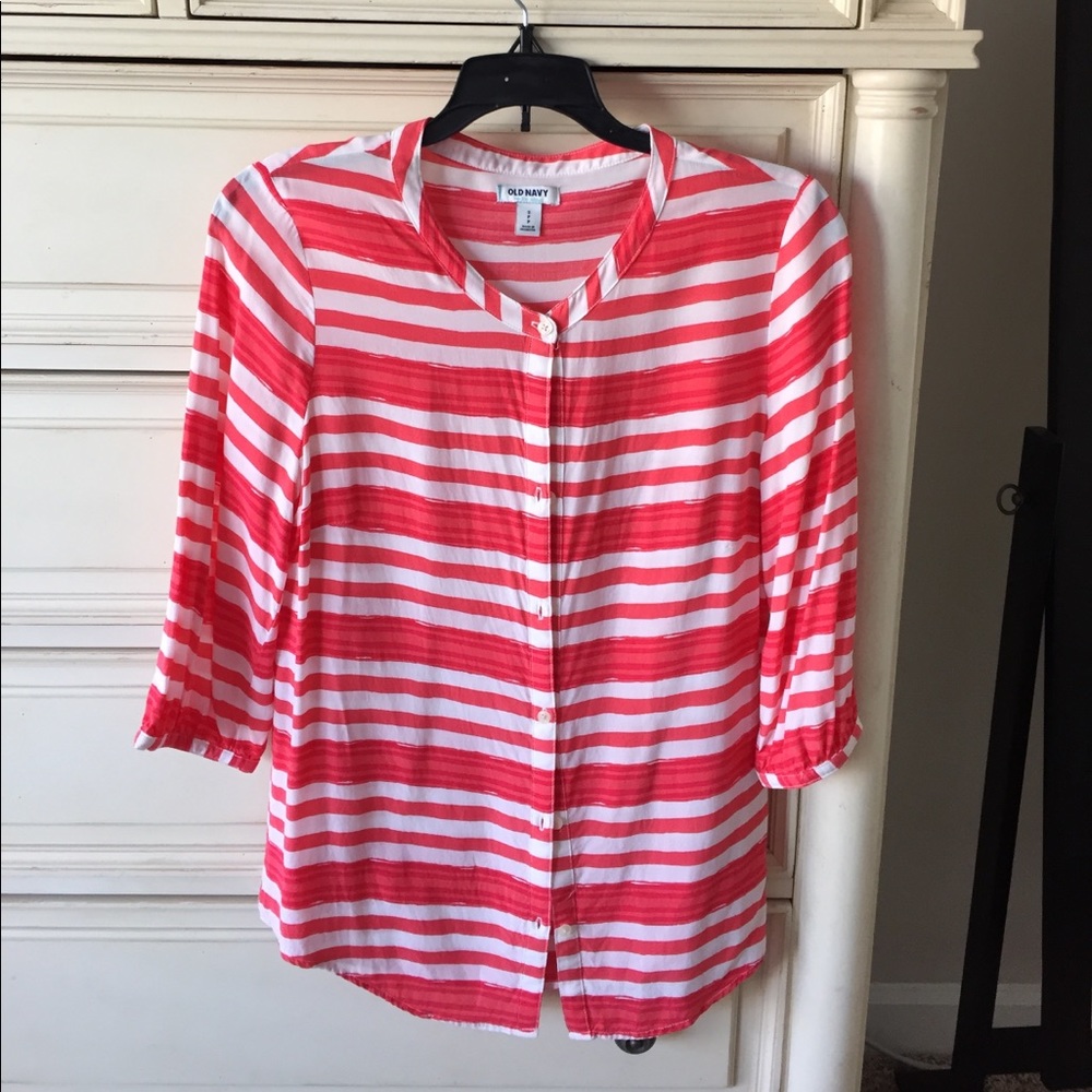 Striped Old Navy Blouse