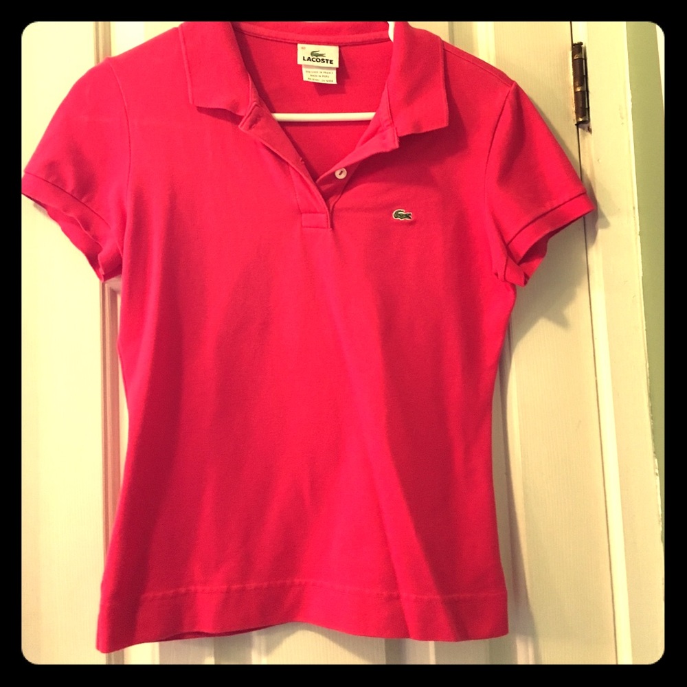 Lacoste polo size small (40)