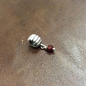 🎉SALE🎉 Pandora Dangle Garnet January Birthstone