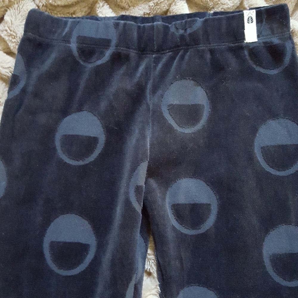 Popupshop Velour burn out stretch leggings