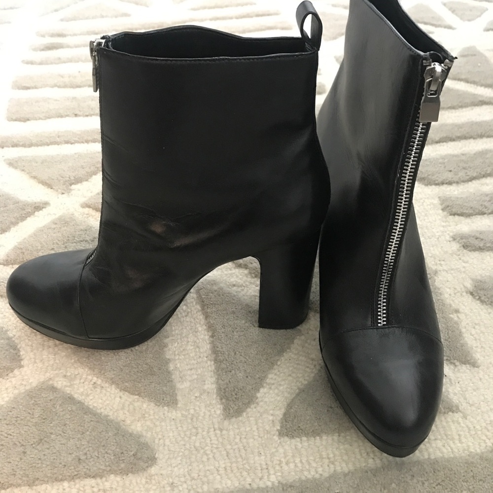 Black booties