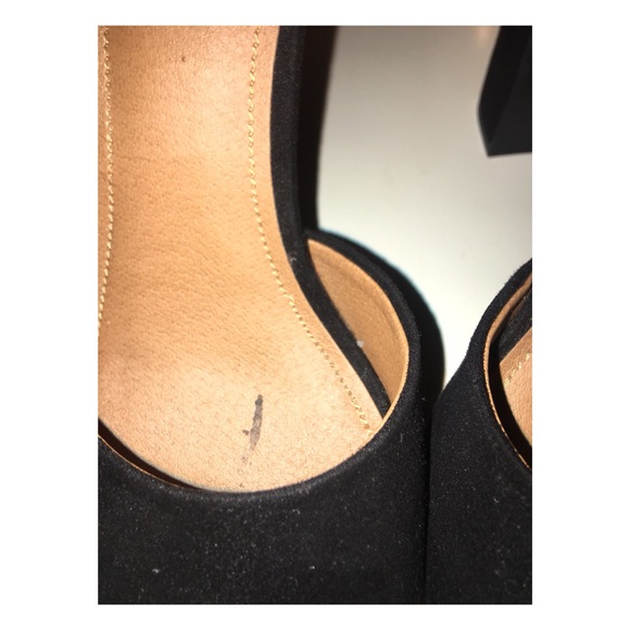 🍂🍂CHUNKY HEEL SUEDE PUMPS!!! - Picture 4 of 4