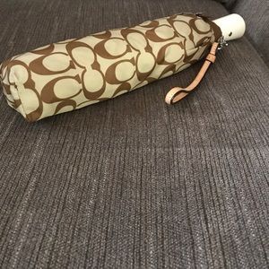 Coach umbrella