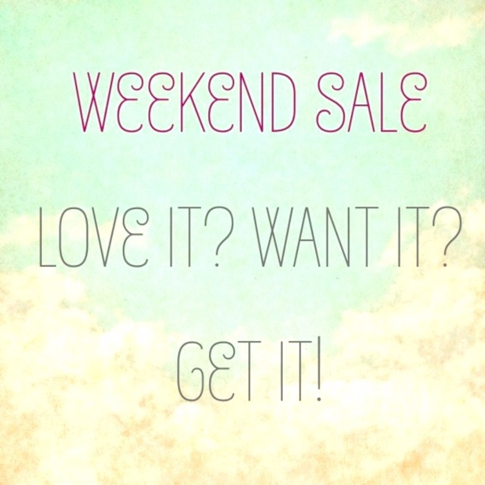 WEEKEND SALE ! 👗👔💍🕶👠👢🎇
