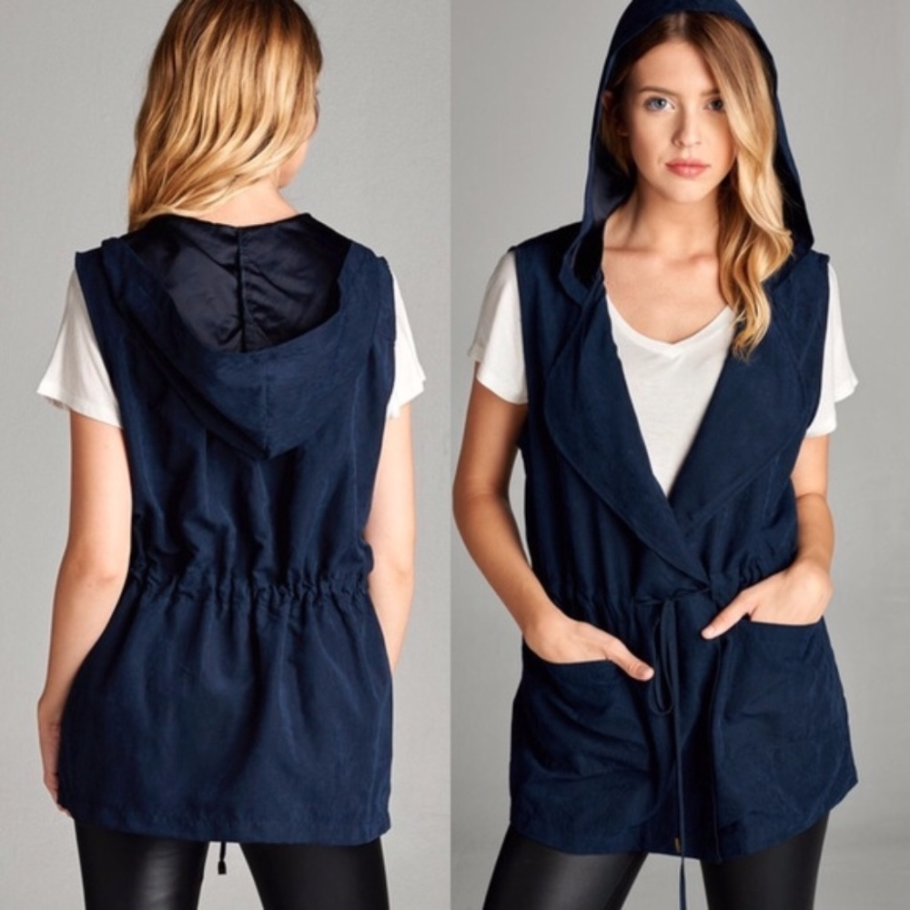 NEW Utility Vest with Hood
