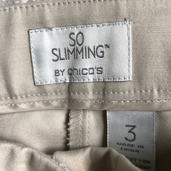 So Slimming Chico cropped pants - Picture 3 of 3
