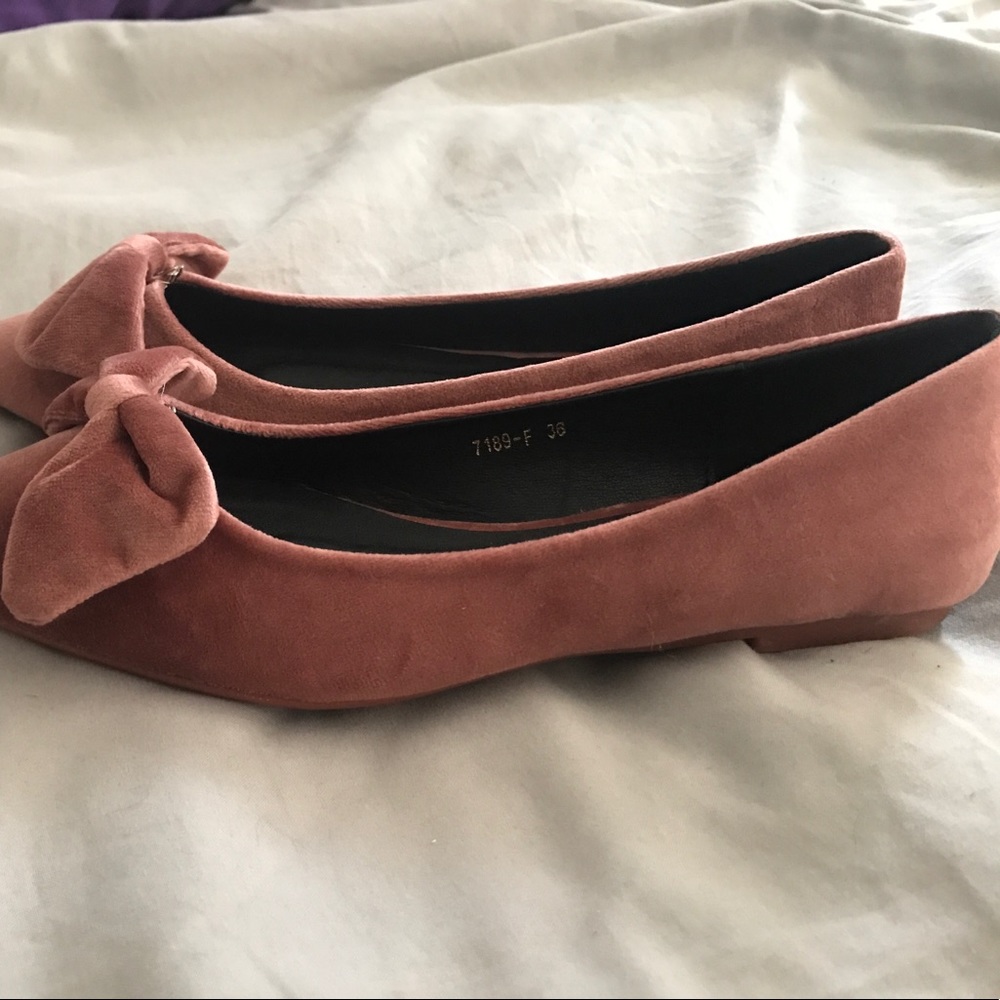 Pink Bow Flats - Picture 3 of 5