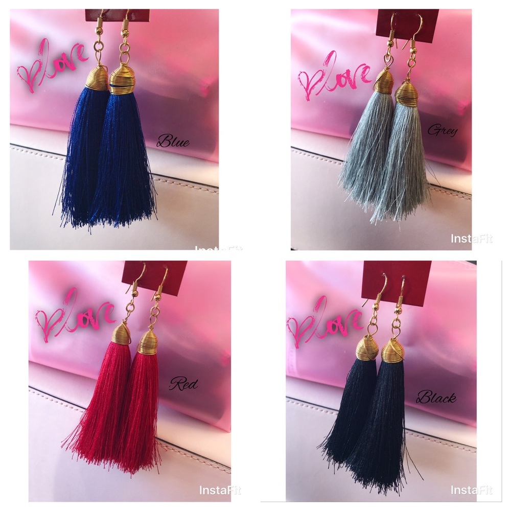 🎀 NEW Hand Made Tassel Earrings