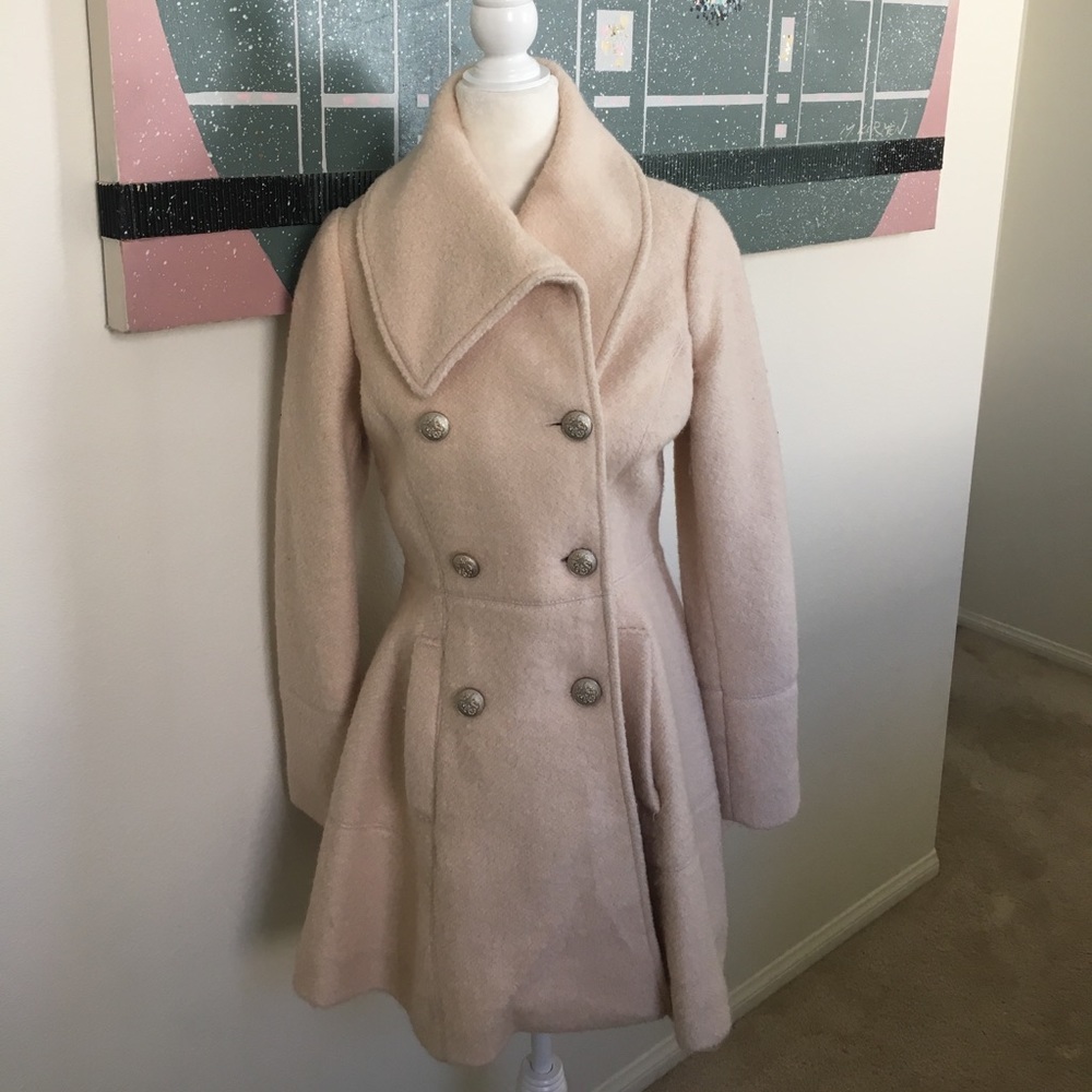 Guess Heavy Pea Coat- only worn once