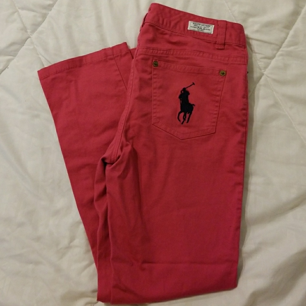 Girl's Pink Ralph Lauren Pants