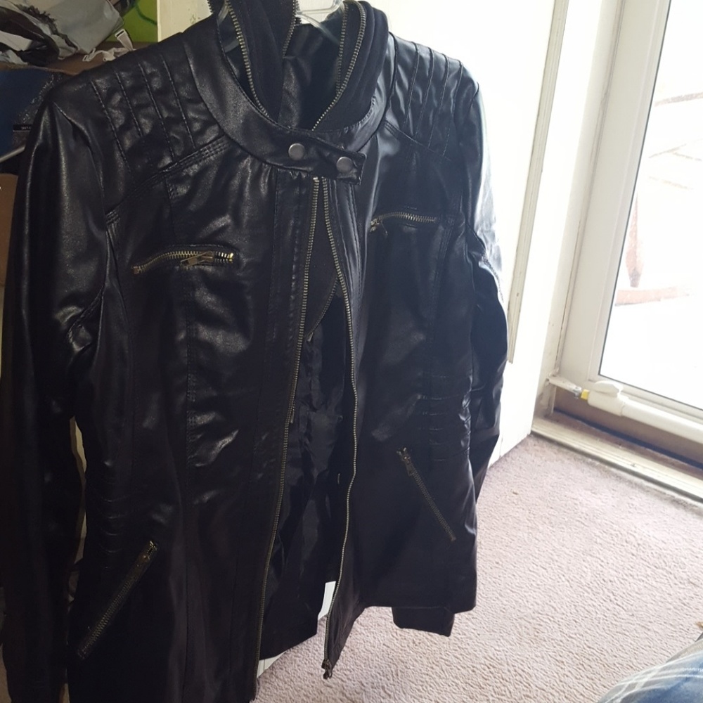 Pleather jacket