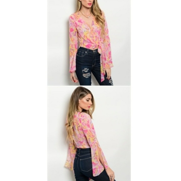 π Host Pick π Gorgeous Wrap Top - Picture 2 of 8