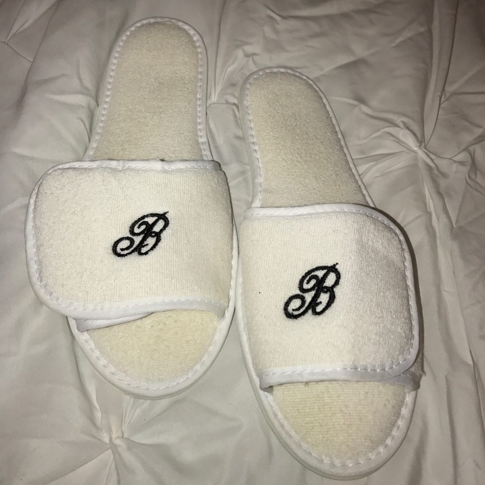 Monogrammed Slippers