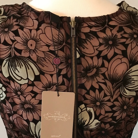 ANTHROPOLOGIE CHRYSANTHEMUM TEA DRESS - Picture 6 of 7