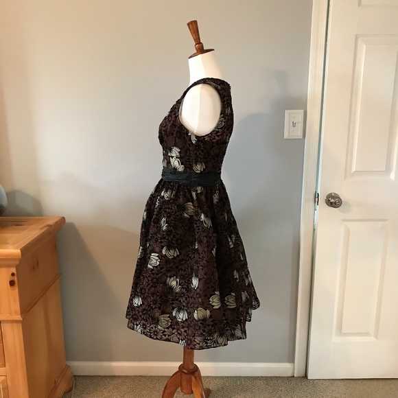 ANTHROPOLOGIE CHRYSANTHEMUM TEA DRESS - Picture 3 of 7