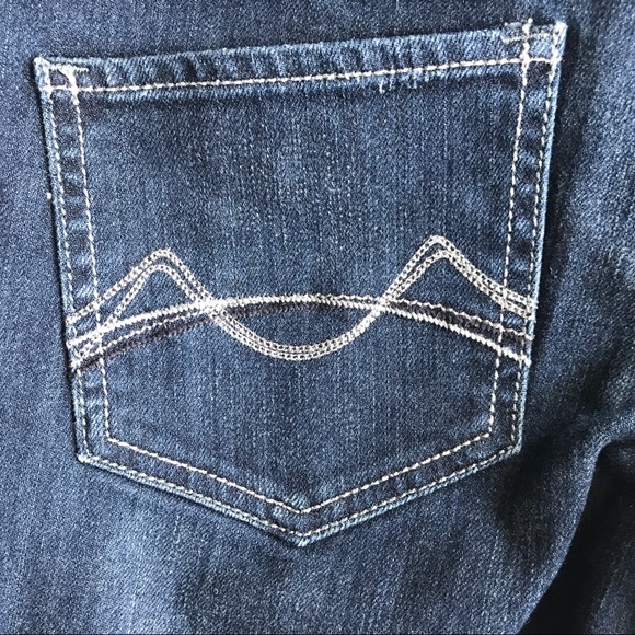 MOSSIMO Cropped Jeans Denim Capri EUC - Picture 3 of 5