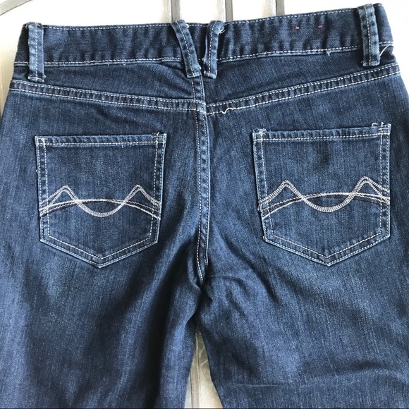 MOSSIMO Cropped Jeans Denim Capri EUC - Picture 4 of 5