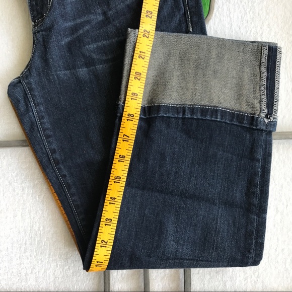 MOSSIMO Cropped Jeans Denim Capri EUC - Picture 5 of 5