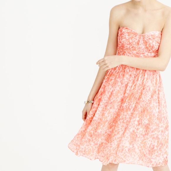 Stunning J. Crew Marbella strapless dress - Picture 2 of 8