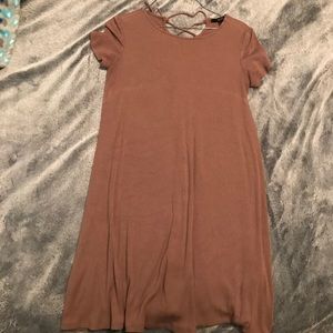 Brown dress