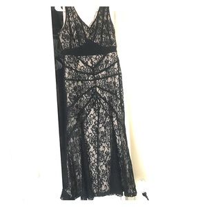 Black and nude Dress