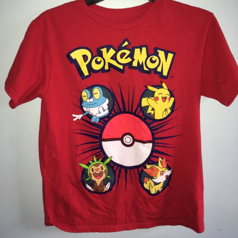 Red Pokémon T-shirt