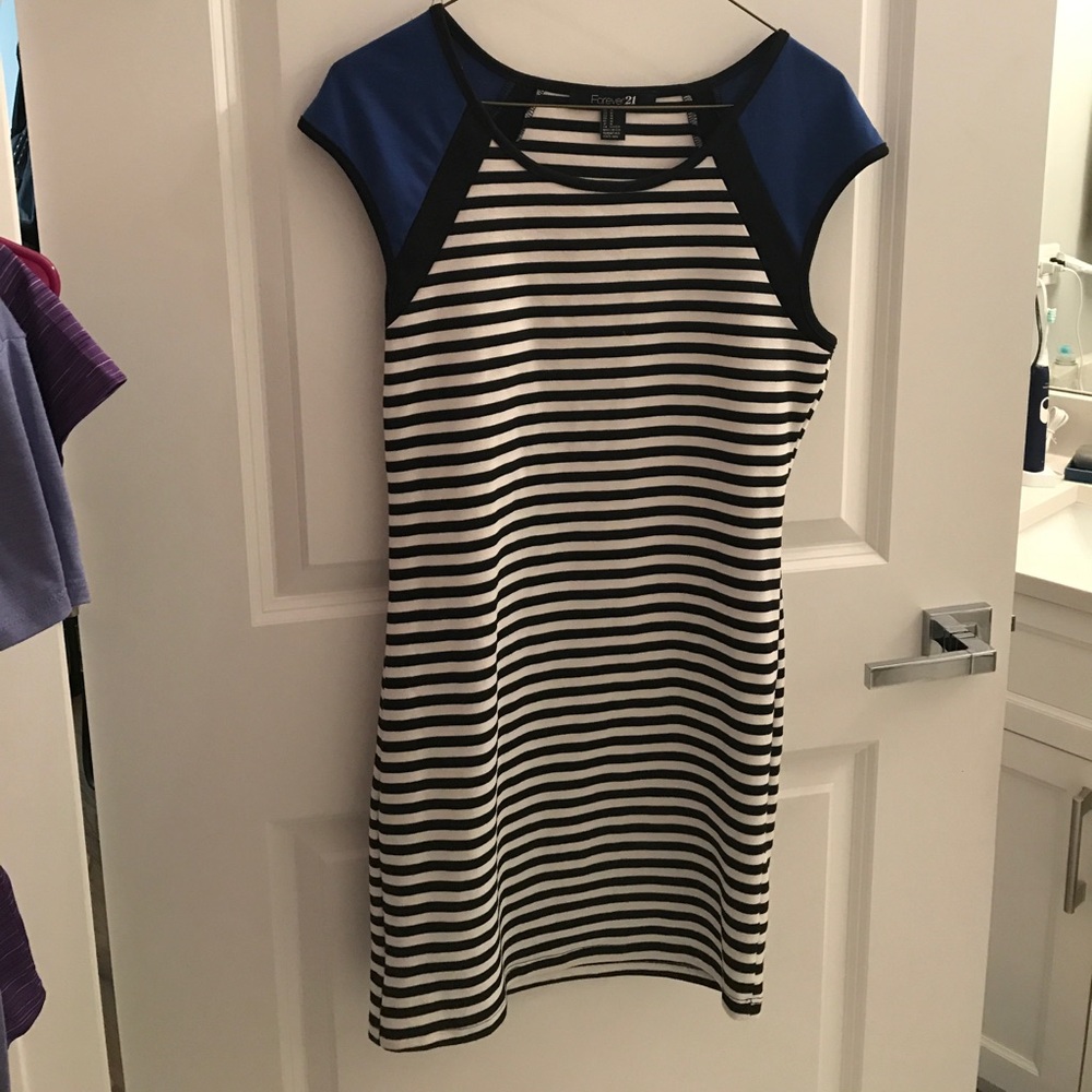 Stripped Casual Dress