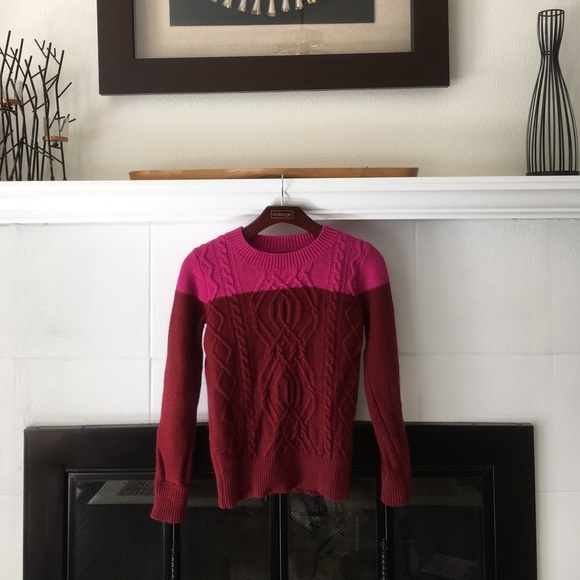 Purple Block Sweater - Picture 4 of 5