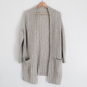 Gap® grey long cardigan