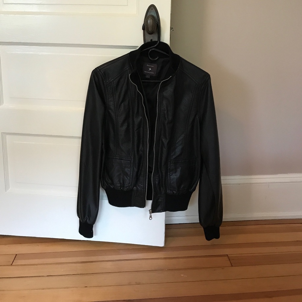 Vegan Leather Jacket