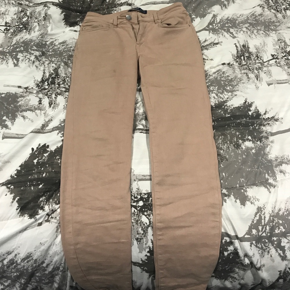 Zara denim stretchy jeans