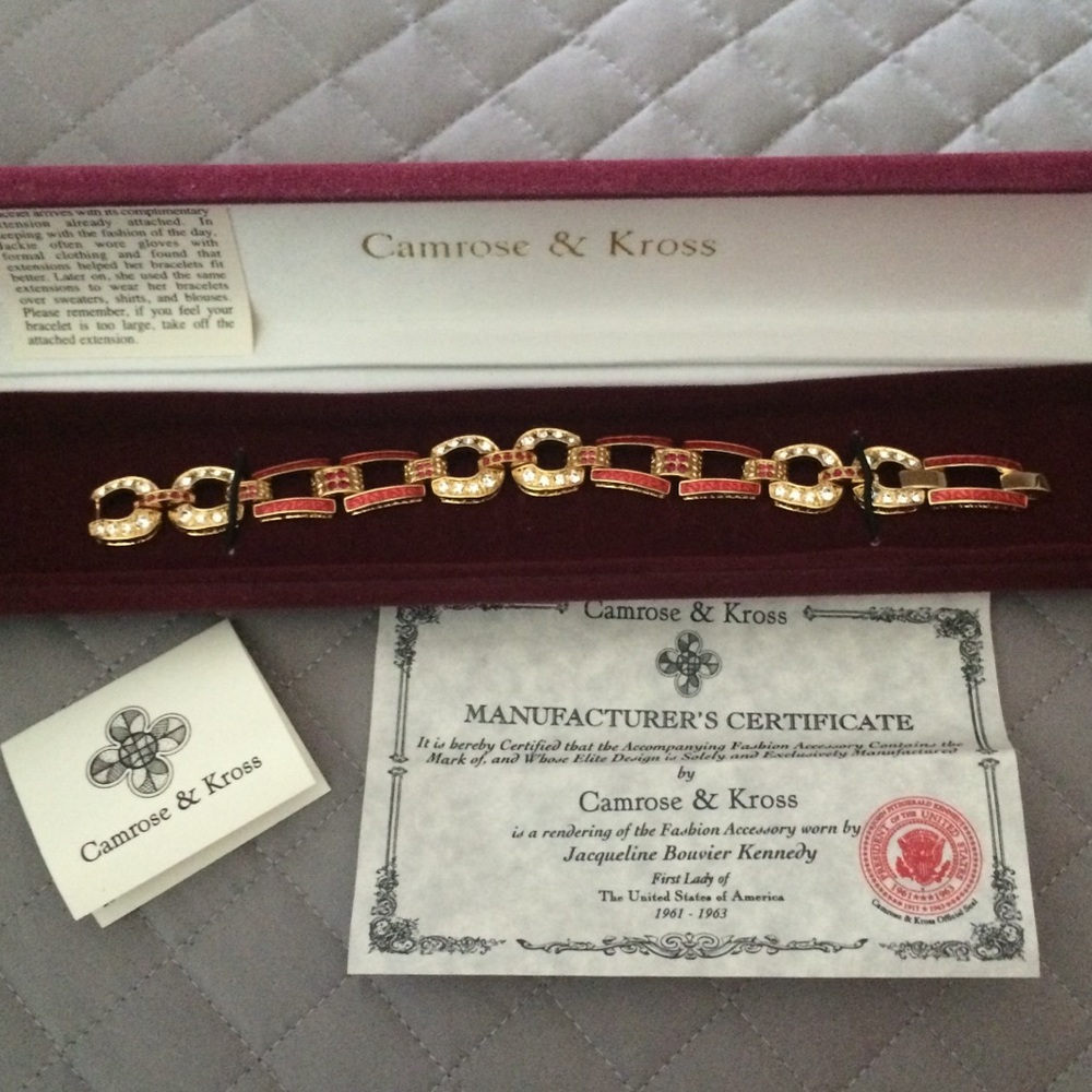 Camrose & Cross Jackie Kennedy bracelet