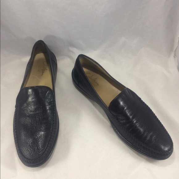 COLE HAAN, collection Dark Brown sheepskin Loafers - Picture 4 of 8