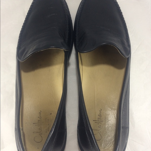 COLE HAAN, collection Dark Brown sheepskin Loafers - Picture 6 of 8