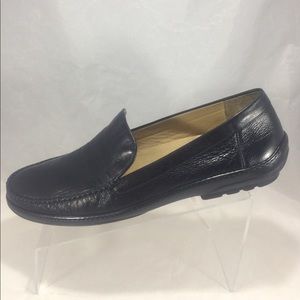 COLE HAAN, collection Dark Brown sheepskin Loafers